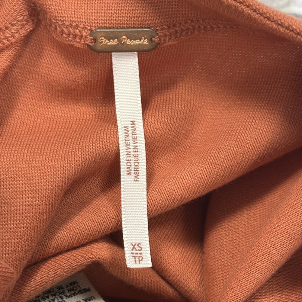 Free People • Terra Cotta Top • Sz XS • NWT! - Picture 11 of 11